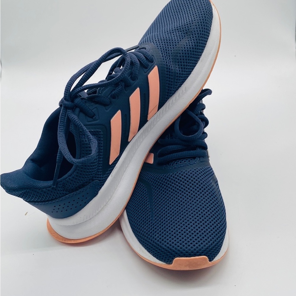 ADIDAS WOMEN'S RUNFALCON
SHOES TRACE BLUE / DUST PINK
F36271 SIZE 8 USA - Picture 1 of 12